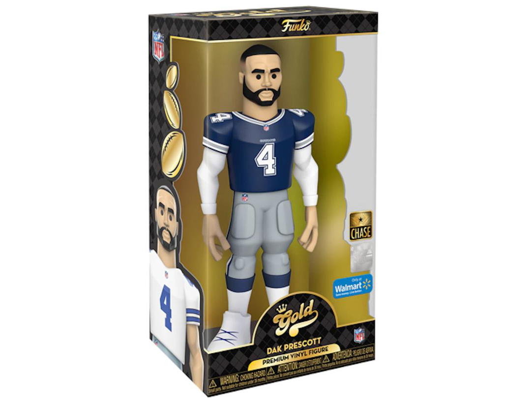 Funko Funko Gold NFL Dallas Cowboys Dak Prescott 12 Inch Chase Walmart Exclusive Figure
