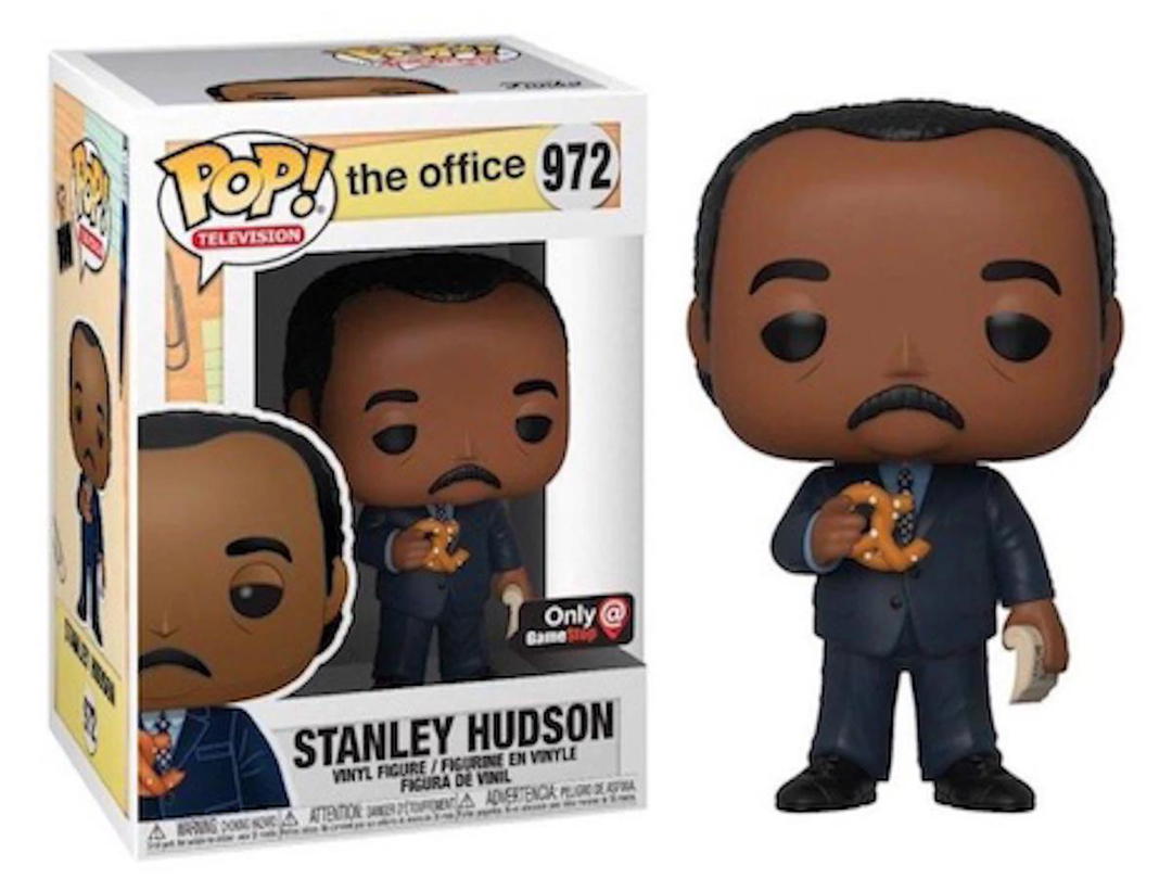 Funko Funko Pop! Television The Office Stanley Hudson Pretzel Day Gamestop Exclusive Figure #972