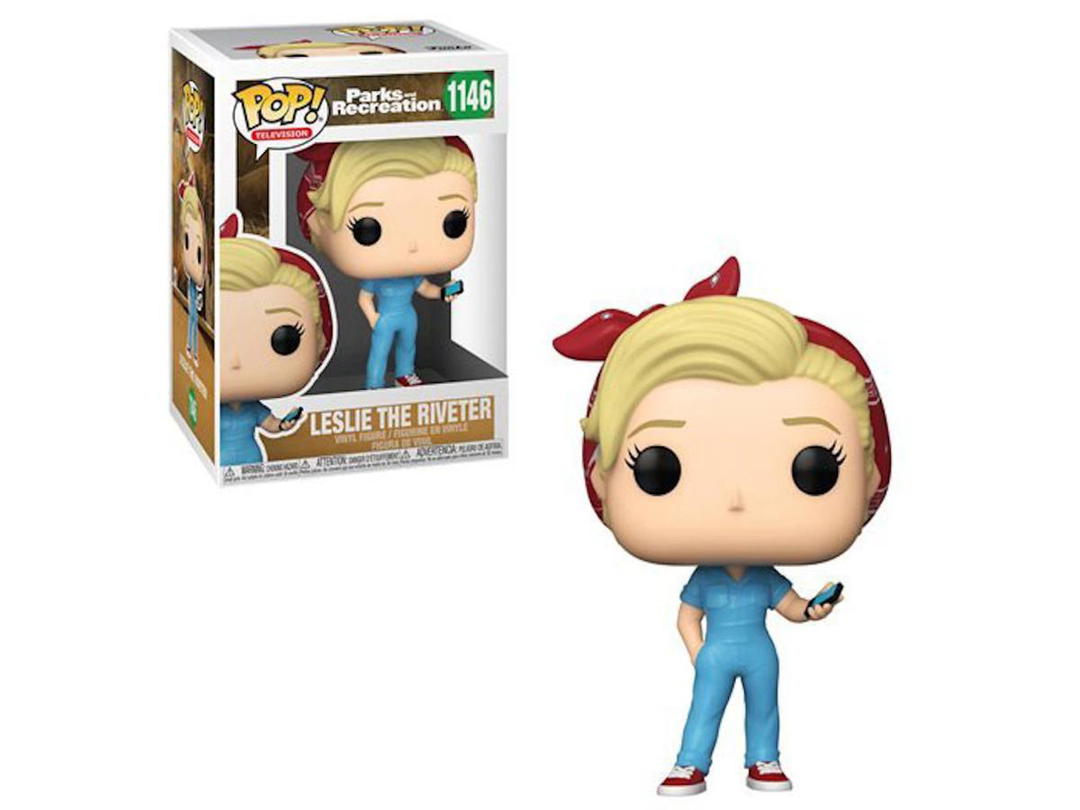 Funko Funko Pop! Television Parks and Recreation Leslie The Riveter Figure #1146
