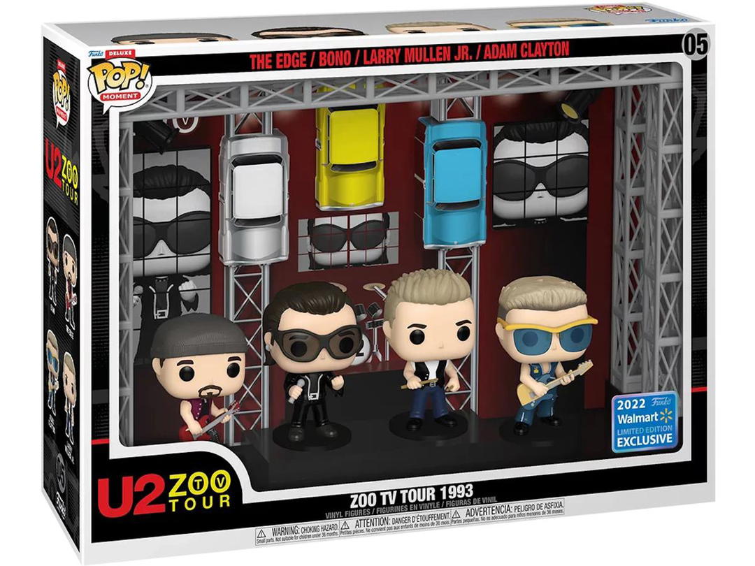 Funko Funko Pop! Deluxe Moment U2's The Zoo TV Tour 1993 2022 Walmart Exclusive Figure #05