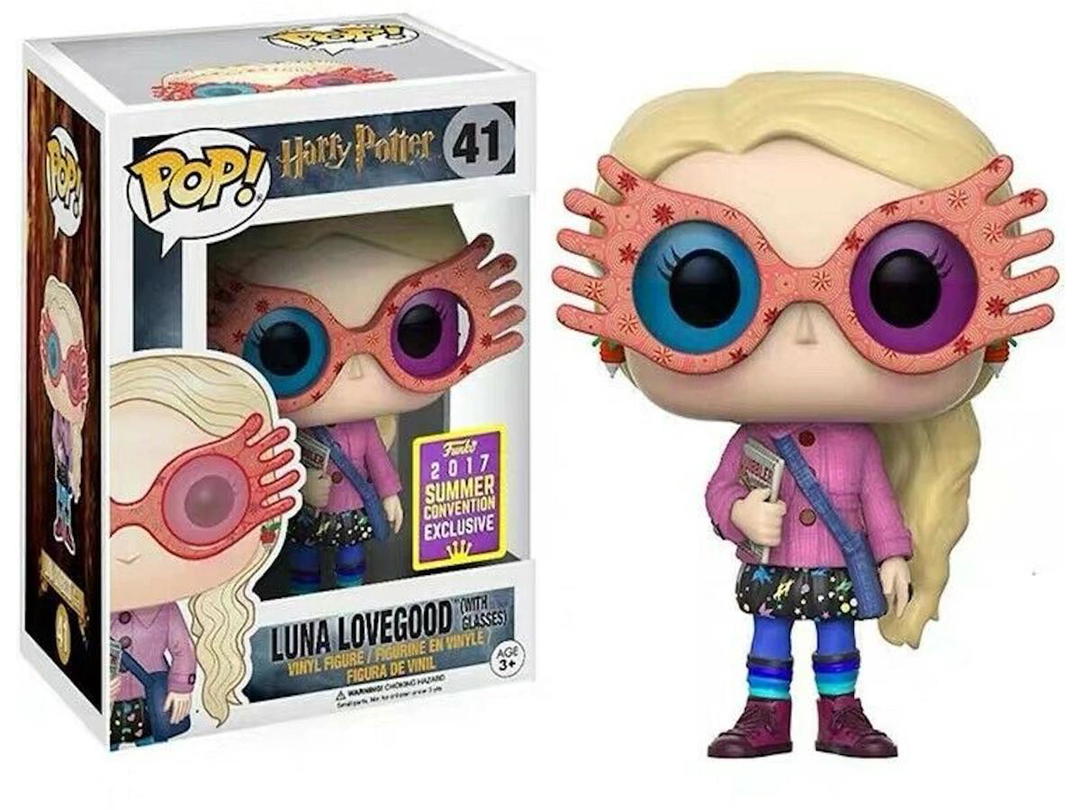 Funko Funko Pop! Movies Harry Potter Luna Lovegood (with Glasses) Summer Exclusive Figure 341