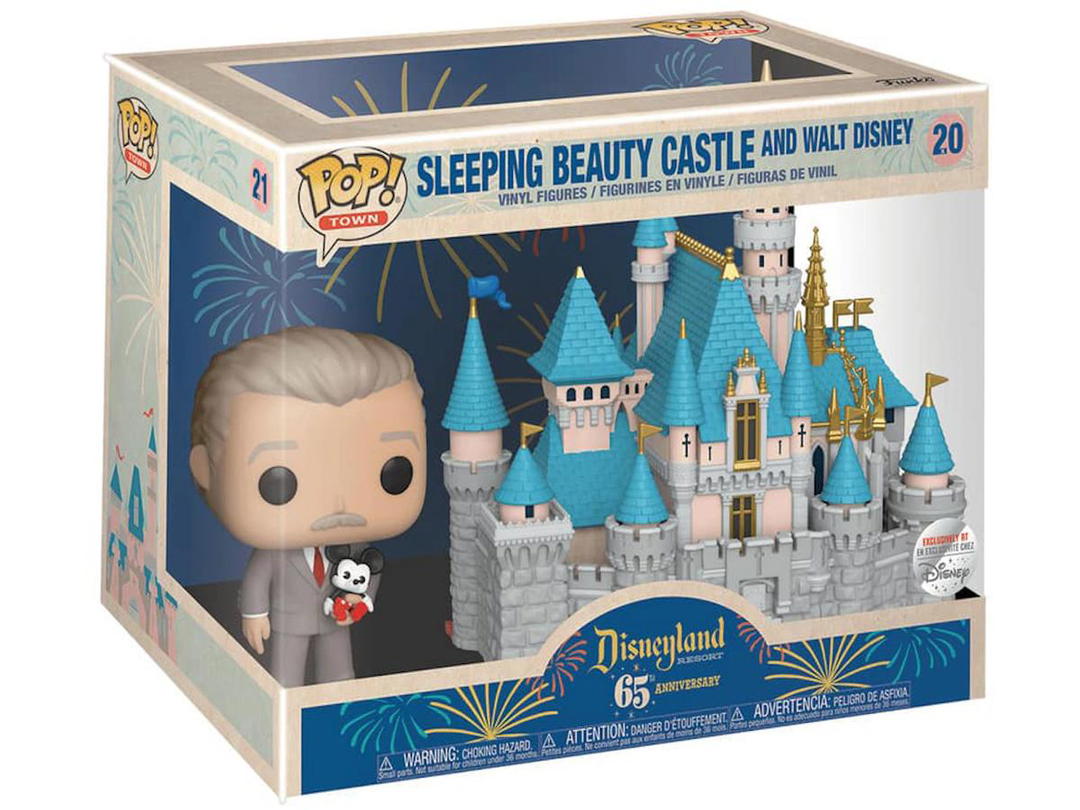Funko Funko Pop! Towns Disneyland Sleeping Beauty Castle and Walt Disney - Disney Parks Exclusive Figure #20