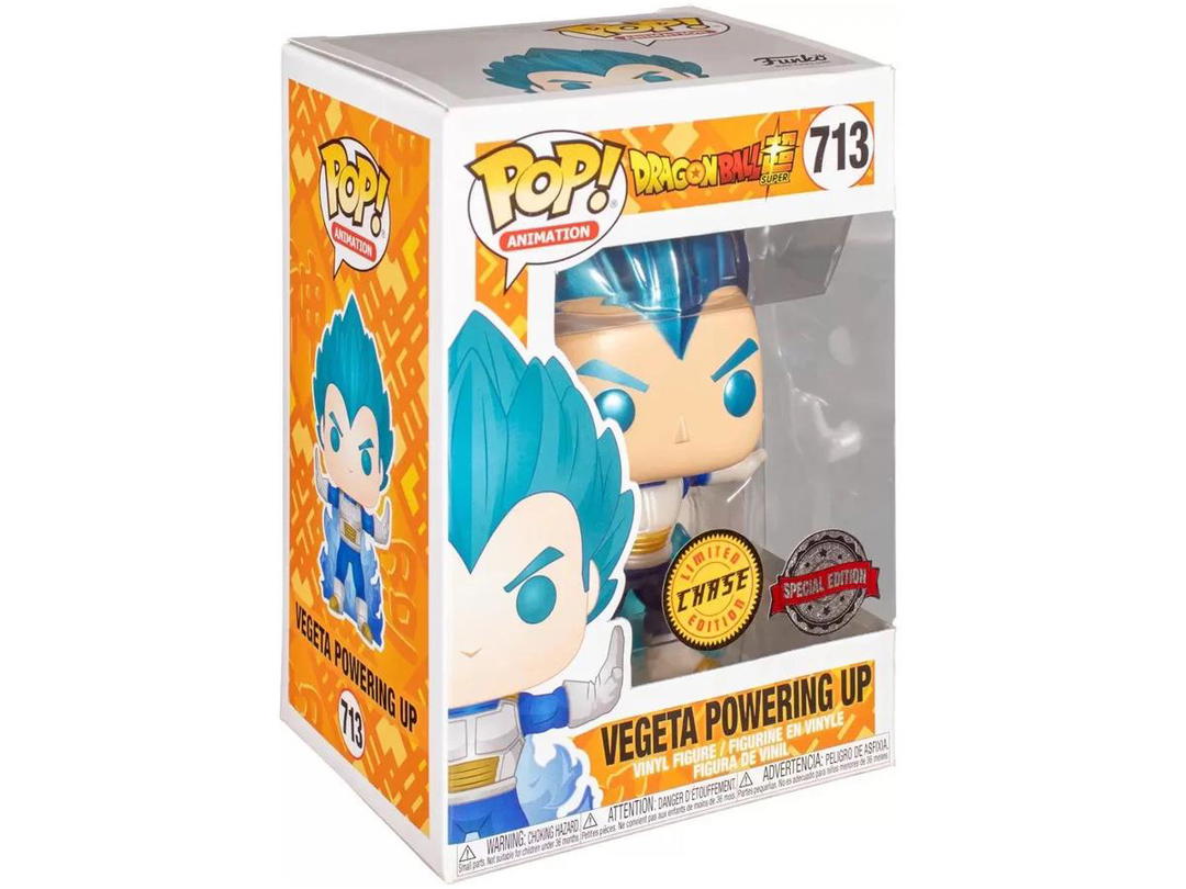 Funko Funko Pop! Animation Dragon Ball Z Vegeta Powering Up Chase Special Edition Figure #713