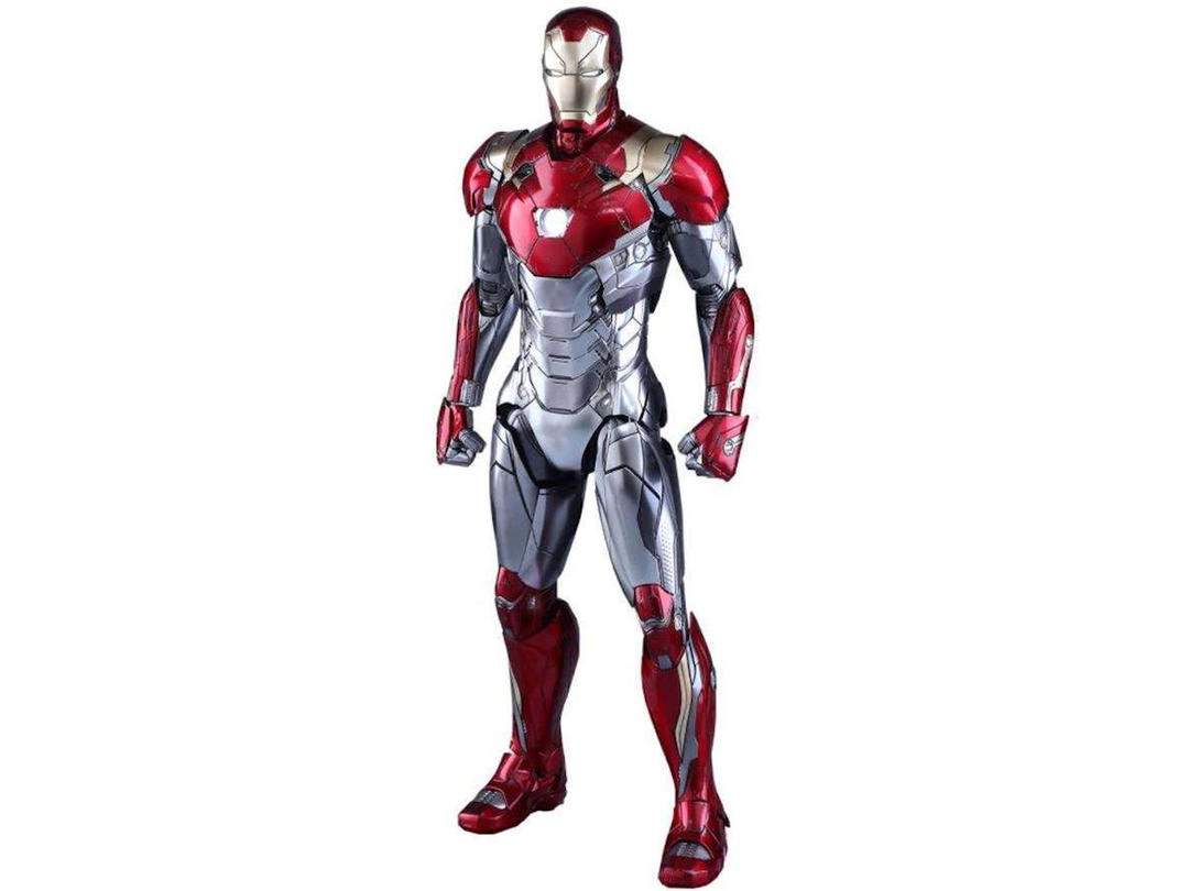 Hot Toys Hot Toys Marvel Movie Masterpiece Diecast Iron Man Mark XLVII RE-ISSUE Collectible Figure