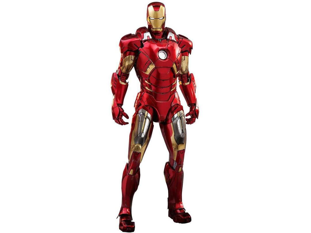 Hot Toys Hot Toys Marvel Movie Masterpiece Iron Man Mark VII Diecast Collectible Figure