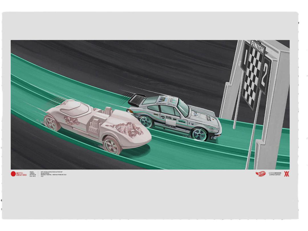 Hot Wheels Hot Wheels x Daniel Arsham Legends Archive Lap 3 Poster