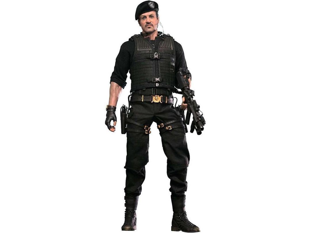 Hot Toys Hot Toys The Expendables Movie Masterpiece Barney Ross 2013 Version Collectible Figure