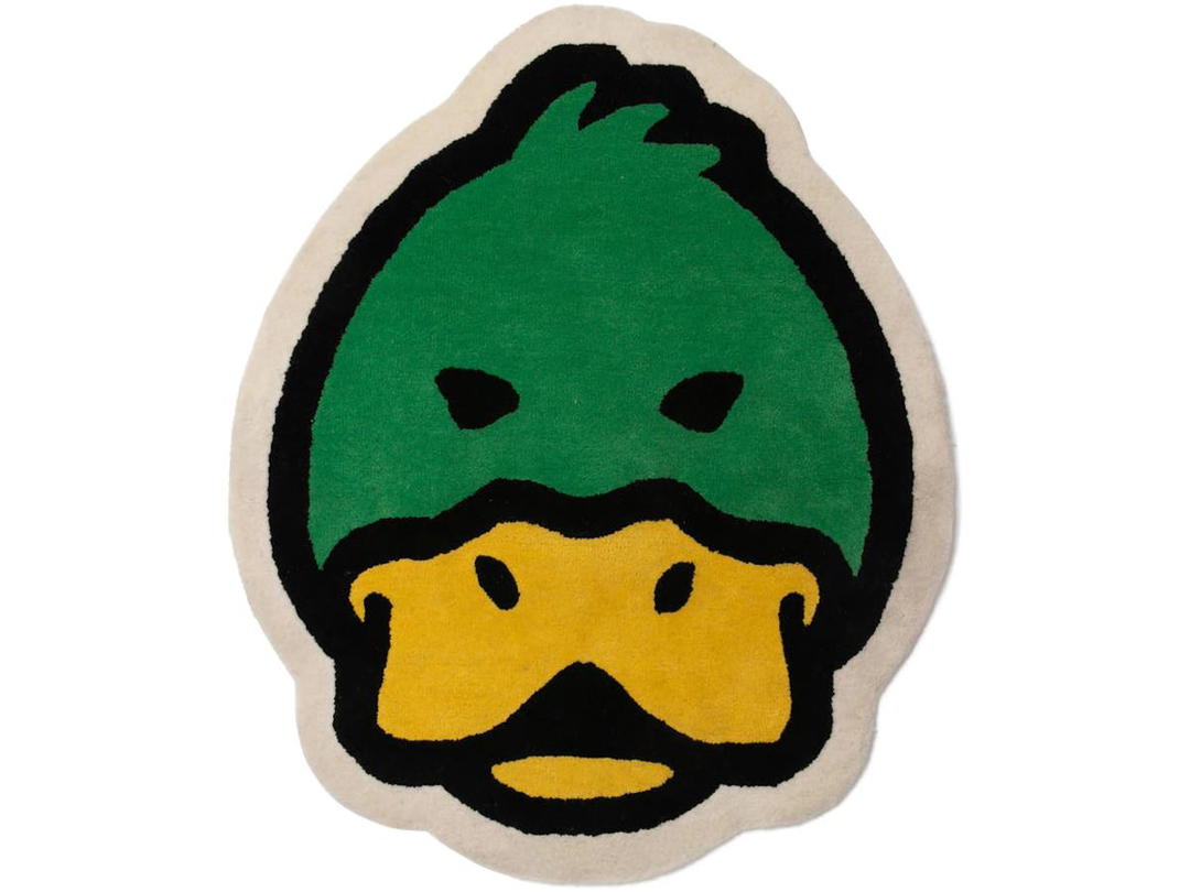 Human Made Human Made Duck Face Large Rug Green