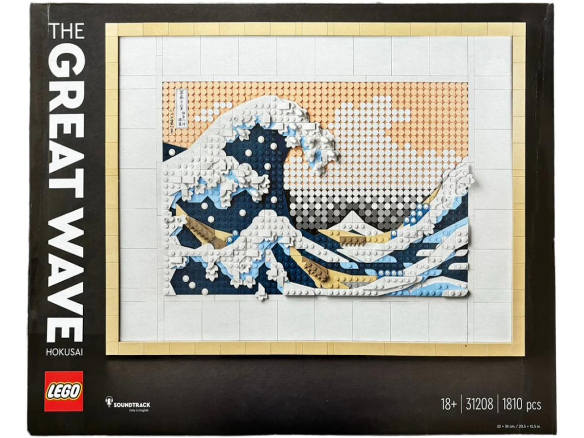 Lego Lego Art Hokusai The Great Wave Set 31208