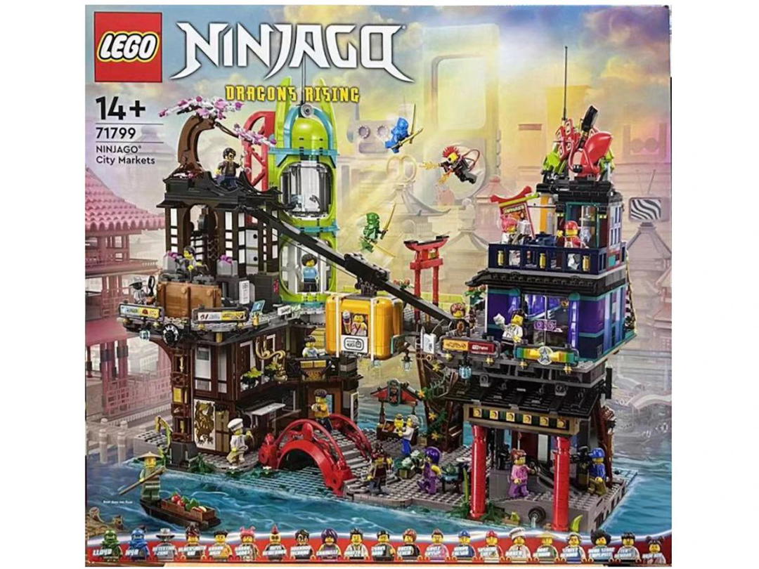 Lego Lego Ninjago City Markets Set 71799