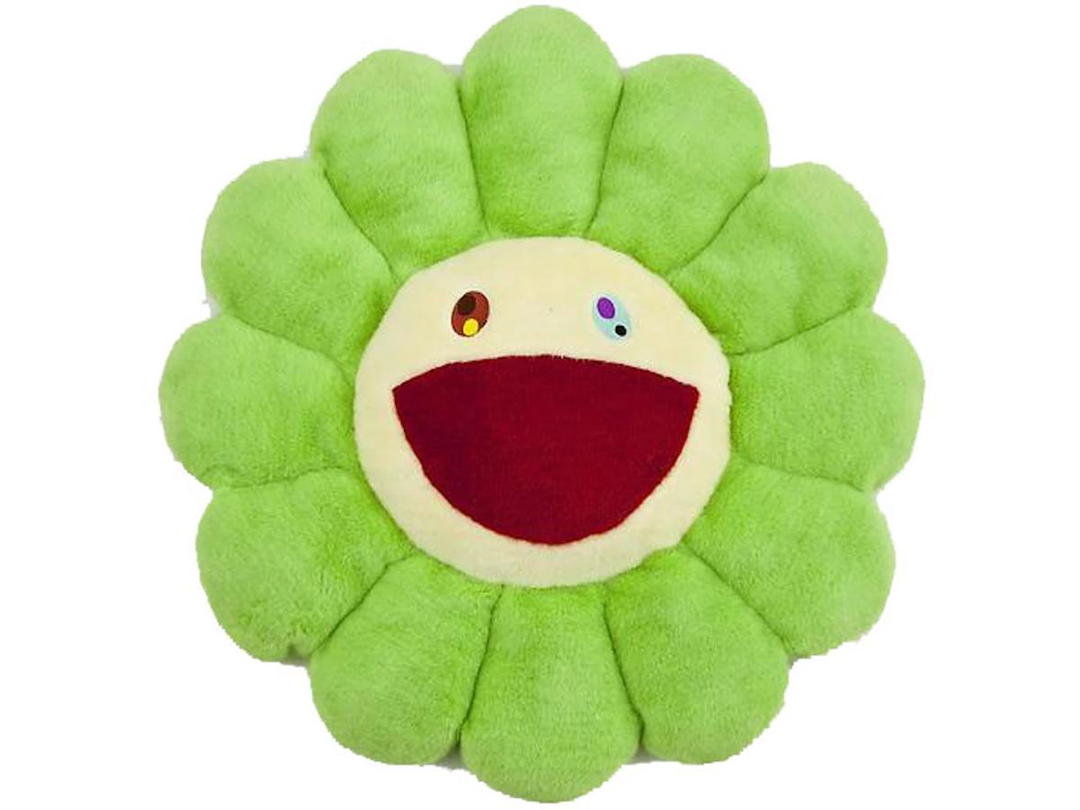 Takashi Murakami Takashi Murakami Flower Plush 60CM Bright Green/Light Yellow