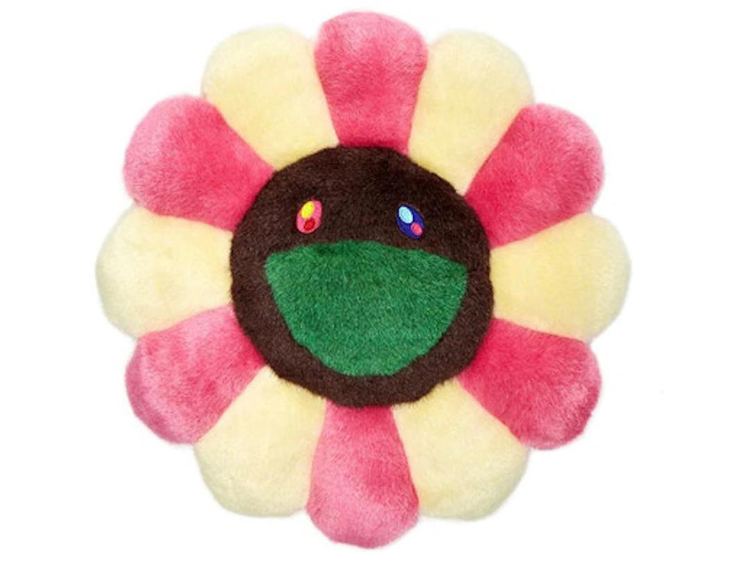 Takashi Murakami Takashi Murakami Flower Plush 60CM Pink/Light Yellow/Brown