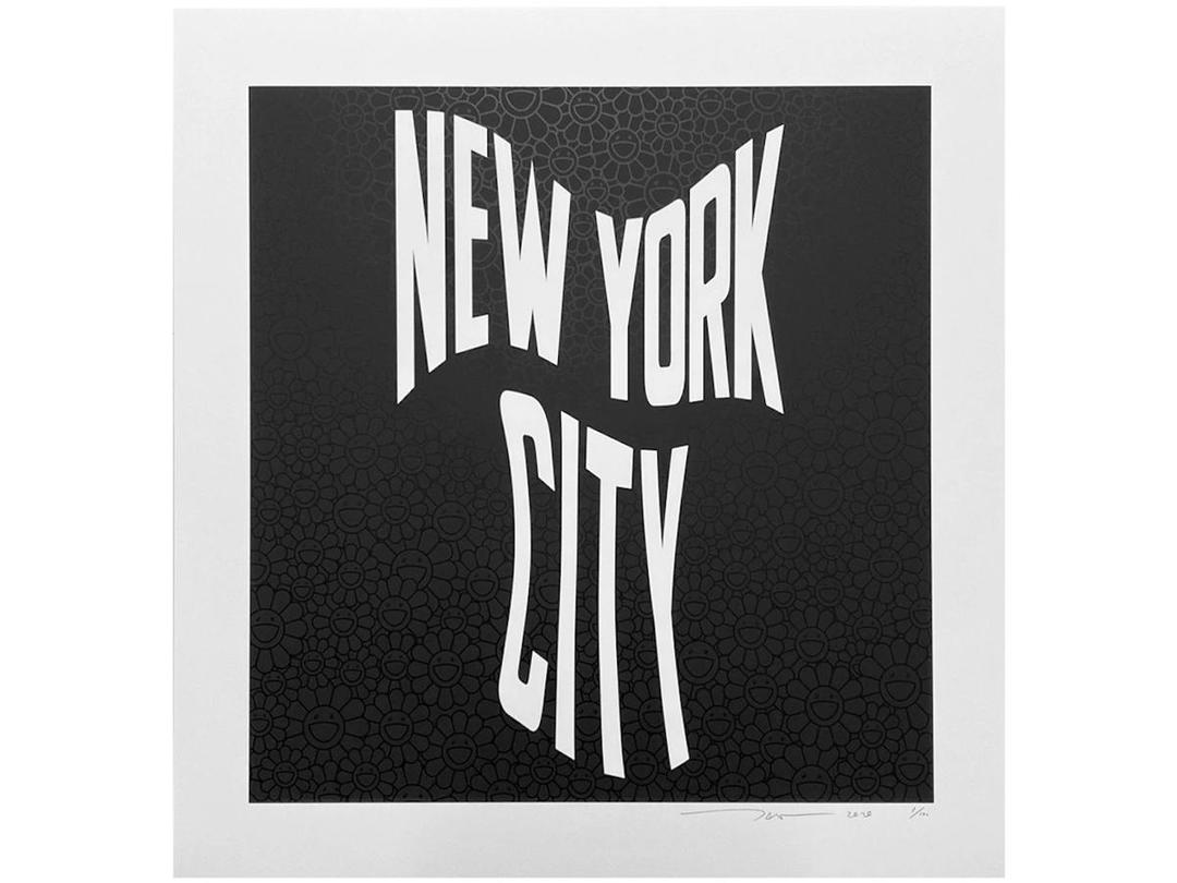 Takashi Murakami Takashi Murakami New York City Flowers Blooming At Night (Signed, Edition of 100)