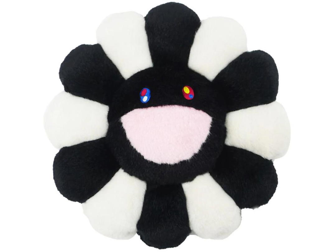 Takashi Murakami Takashi Murakami Flower Plush 30CM Black/White