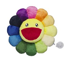 Buy Takashi Murakami Flower Plush 60 CM Rainbow/Yellow at Sasom – Authentic and Ready to Ship