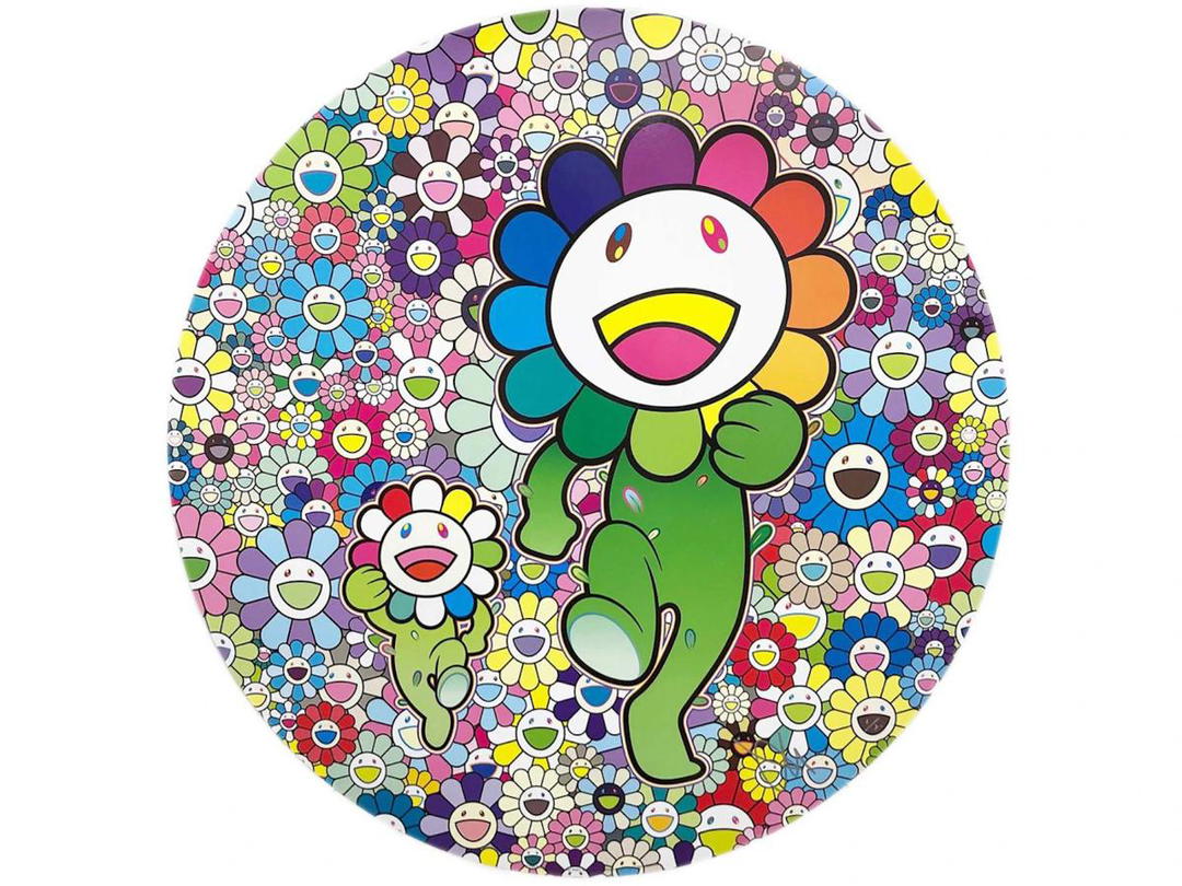 Takashi Murakami Takashi Murakami Rattatta In The Flower Field Print (Signed, Edition of 300)