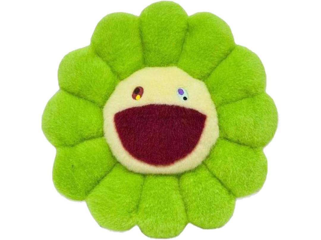 Takashi Murakami Takashi Murakami Flower Plush 1M Bright Green/Light Yellow
