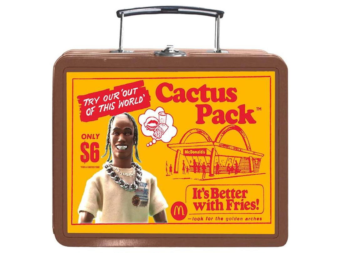Travis Scott Travis Scott x McDonalds Cactus Pack Vintage Metal Lunchbox