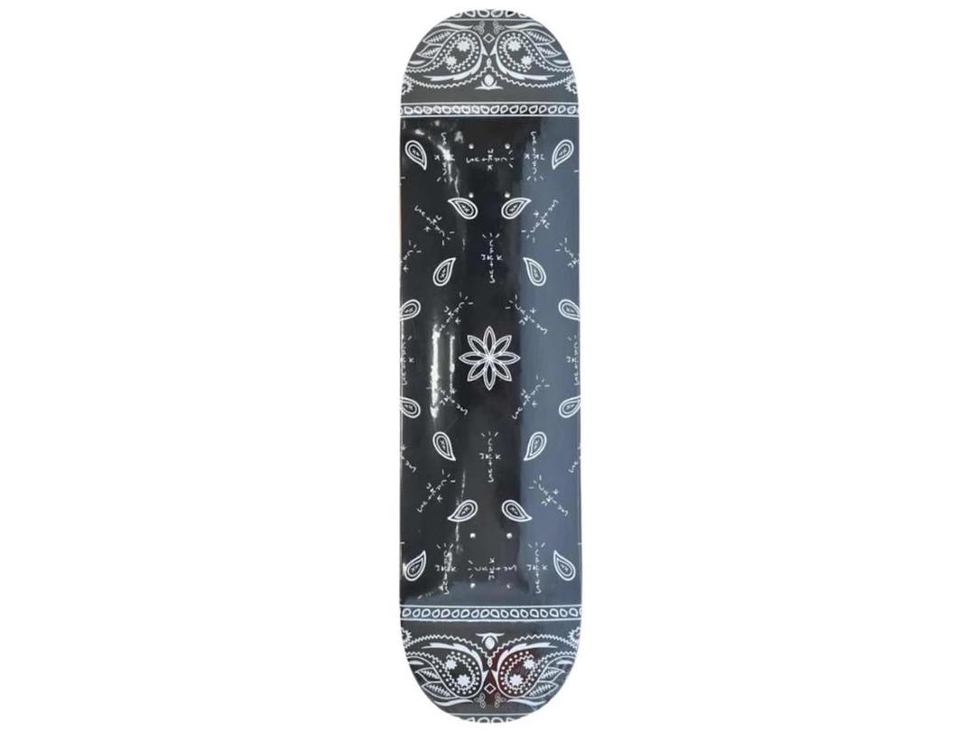 Travis Scott Travis Scott Cactus Jack Paisley Skateboard Deck