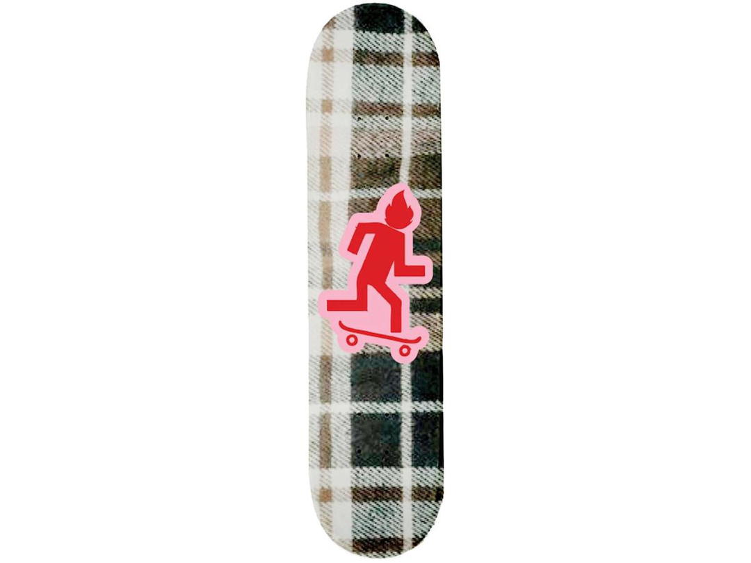 Travis Scott Travis Scott Cactus Jack Plaid Skateboard Deck