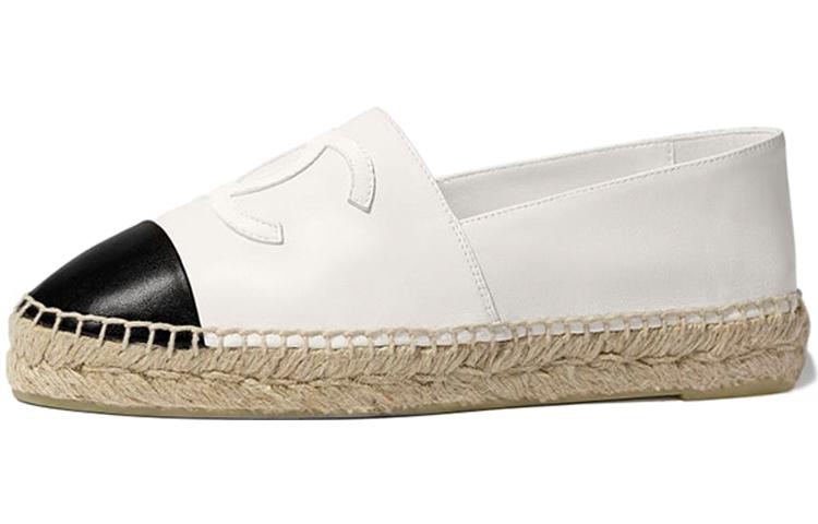 Chanel Chanel Espadrilles Women's White Black