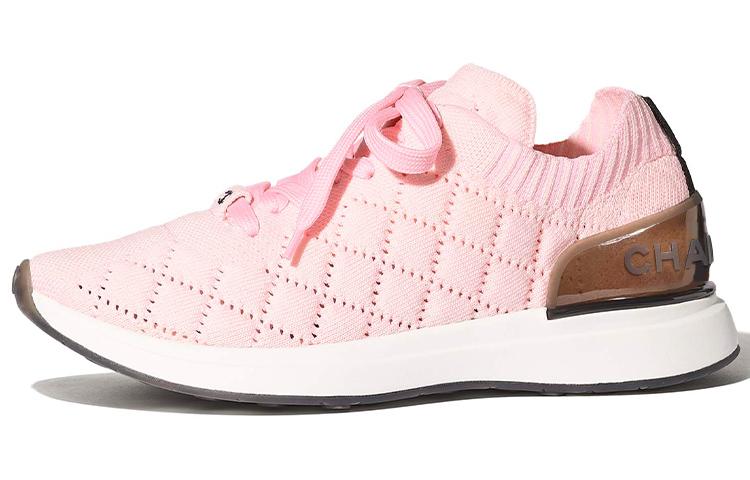 Chanel Chanel Casual Shoes Women's Low Top Pink