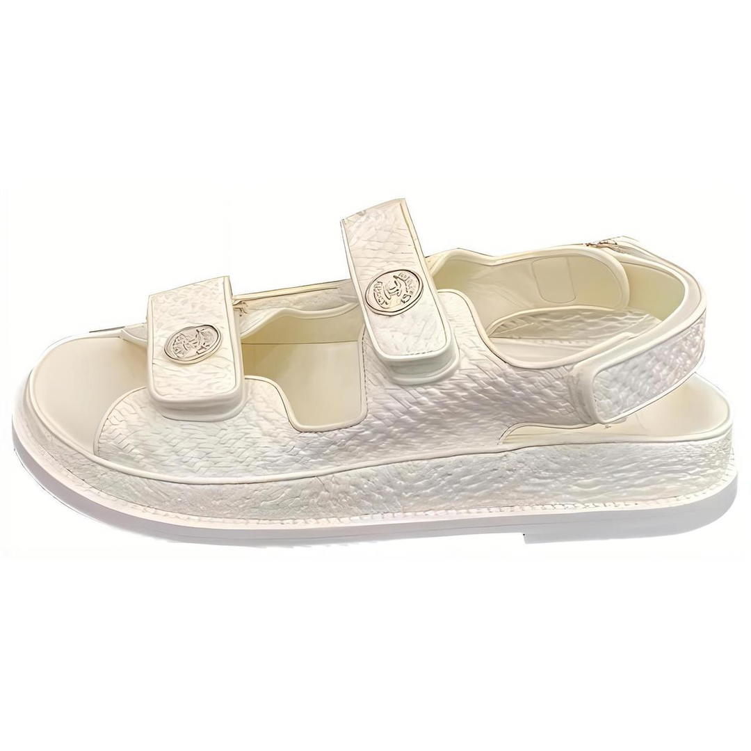 Chanel Chanel Stylish Sandals Women's White