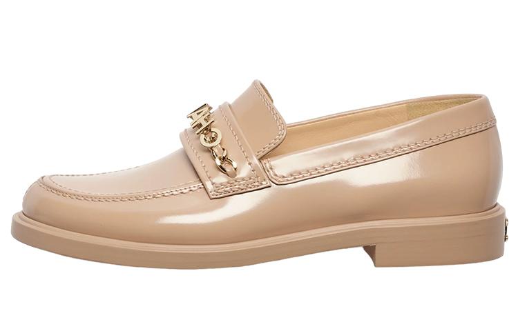 Chanel Chanel Flat Shoes Women's Light Brown