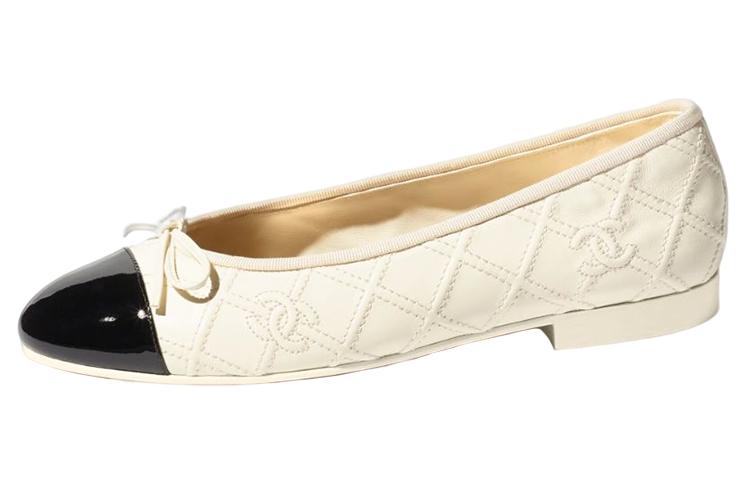 Chanel Chanel Casual Single Shoes Women's White