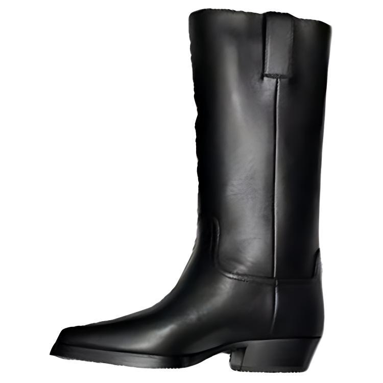 Chanel Chanel Knee high Boots Women's Black