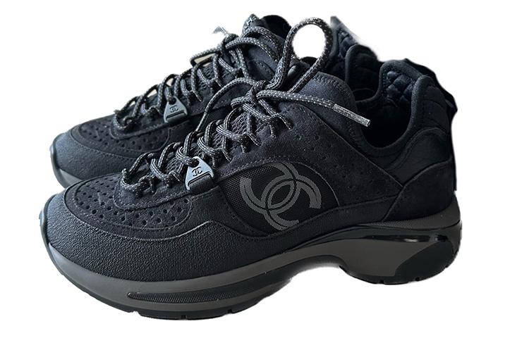 Chanel Chanel Sneaker 'Black Calfskin'