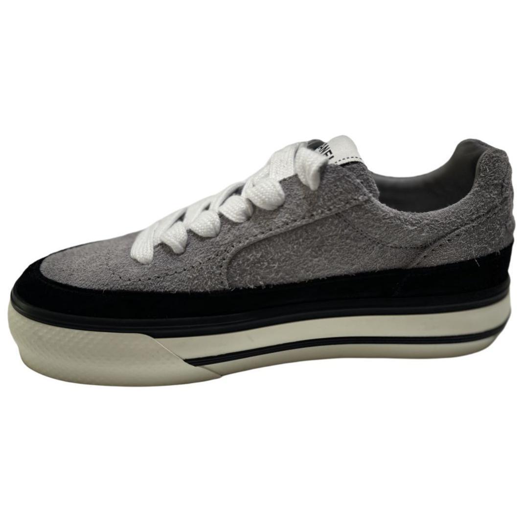 Chanel Chanel Low-Top Skateboard Shoes Women's Gray