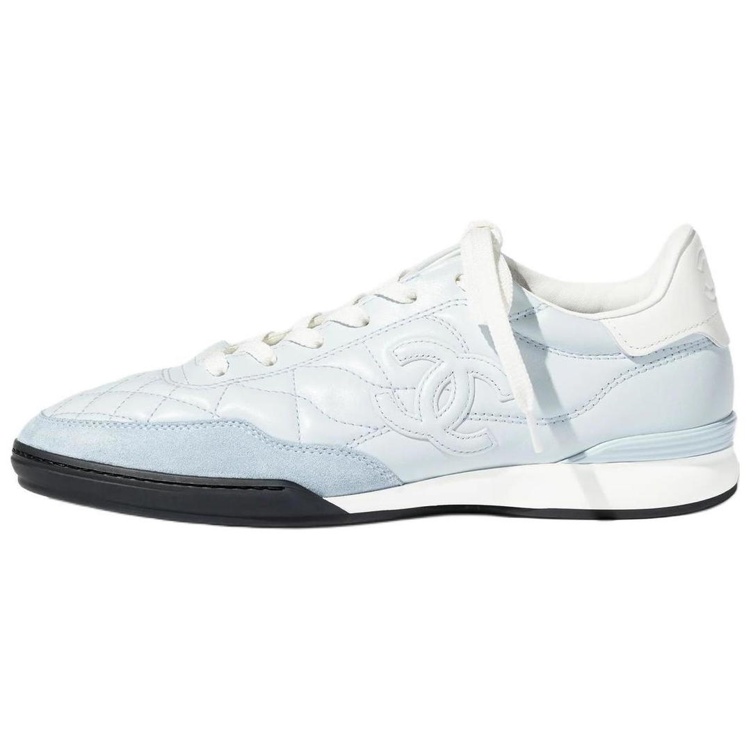 Chanel Chanel 25S Low Top Casual Shoes Women's Blue