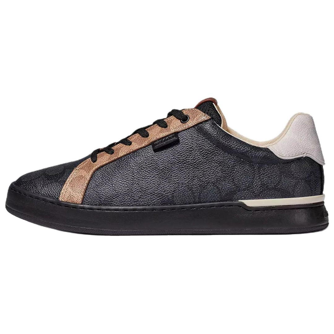 Coach Coach Lowline Low Top Skateboard Shoes Men's Black