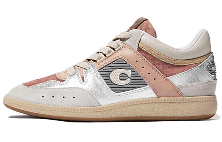Coach Coach CitySole Stylish Skateboarding Shoes Women's White Silver Pink