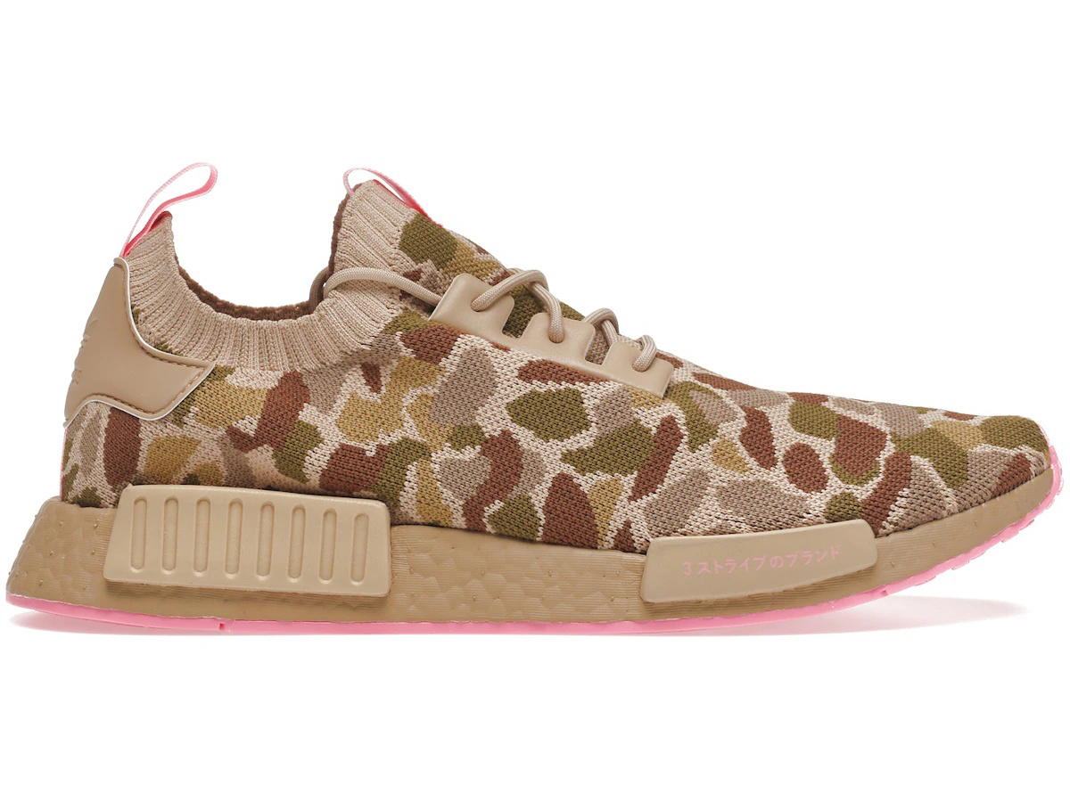 adidas adidas NMD R1 Primeknit Duck Camo Pink