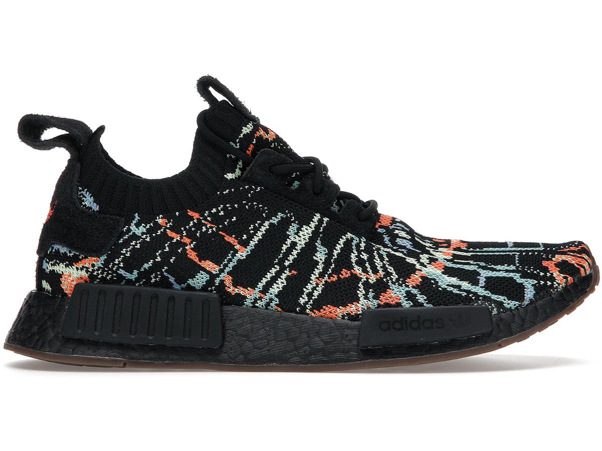 adidas adidas NMD R1 Primeknit Black Multicolor