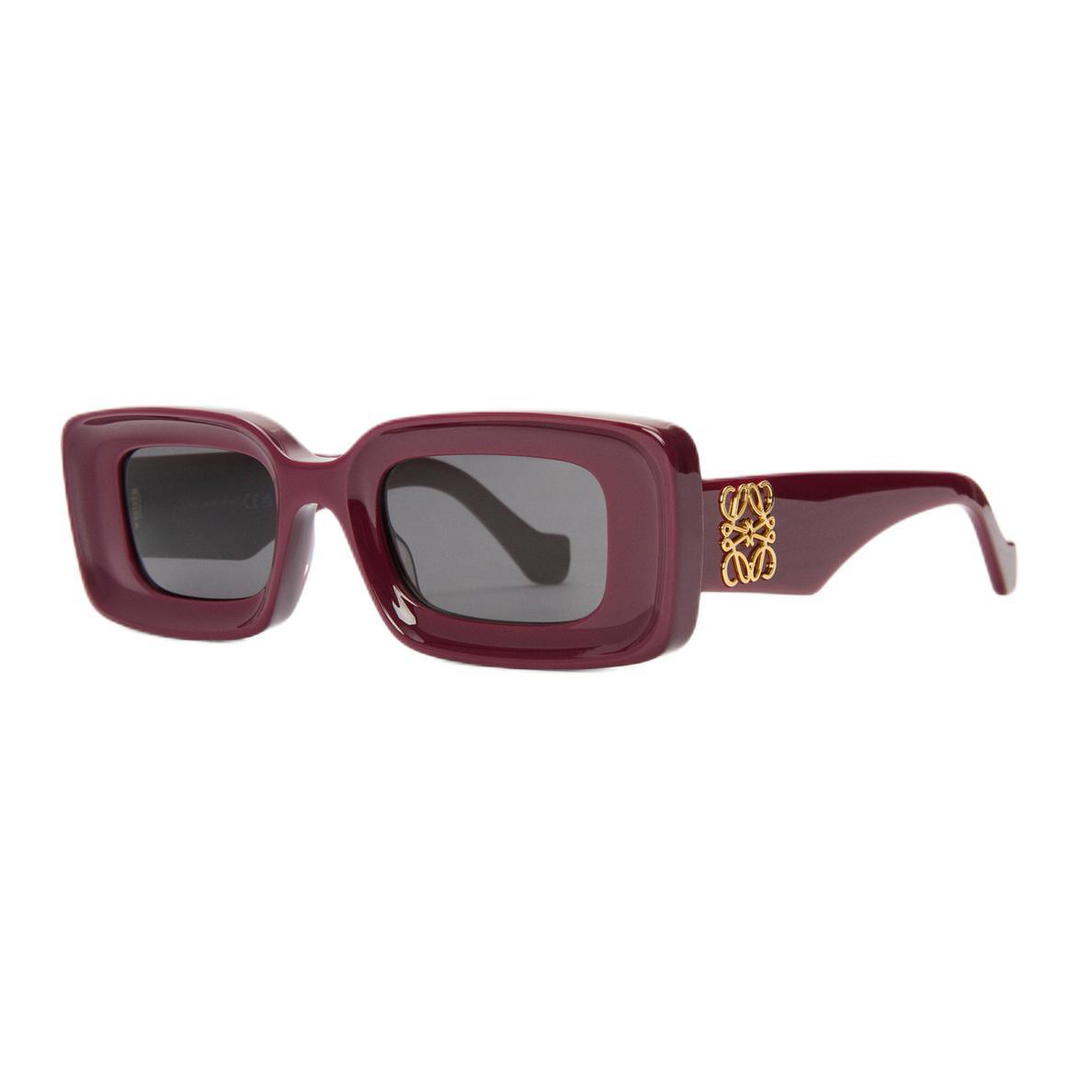 Loewe Loewe Acetate Irregular Shape Sunglasses Women's Red