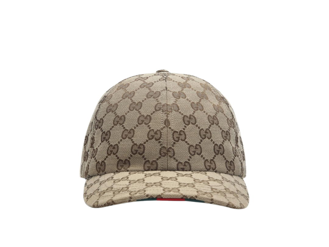 Gucci Gucci Beige GG Fabric Baseball Cap