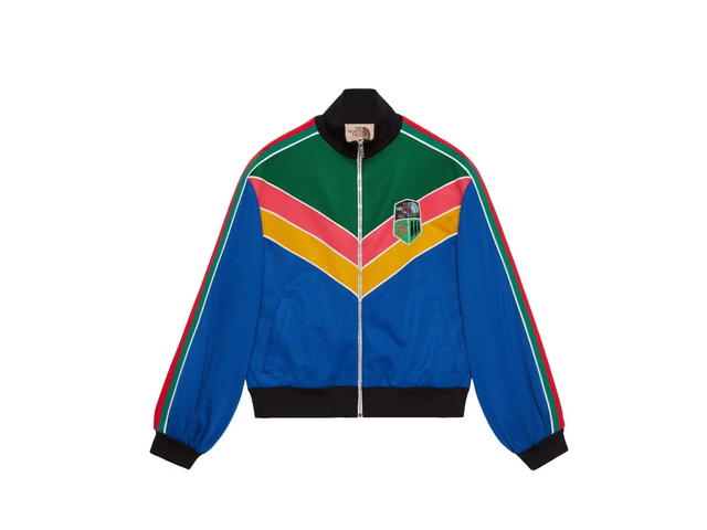 Gucci Gucci x The North Face Cotton Jacket Blue - view 1