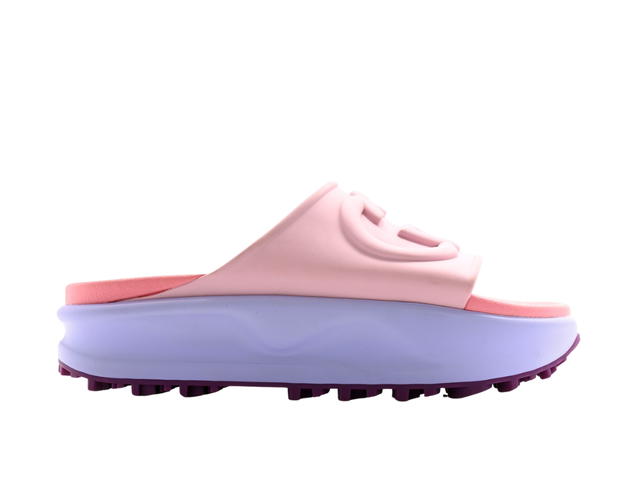 Gucci Gucci Soft Rubber Pink Purple And Blue - view 1