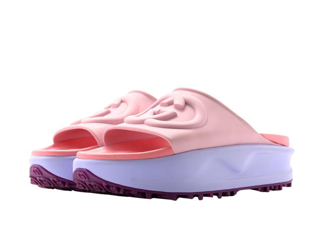 Gucci Gucci Soft Rubber Pink Purple And Blue - view 3