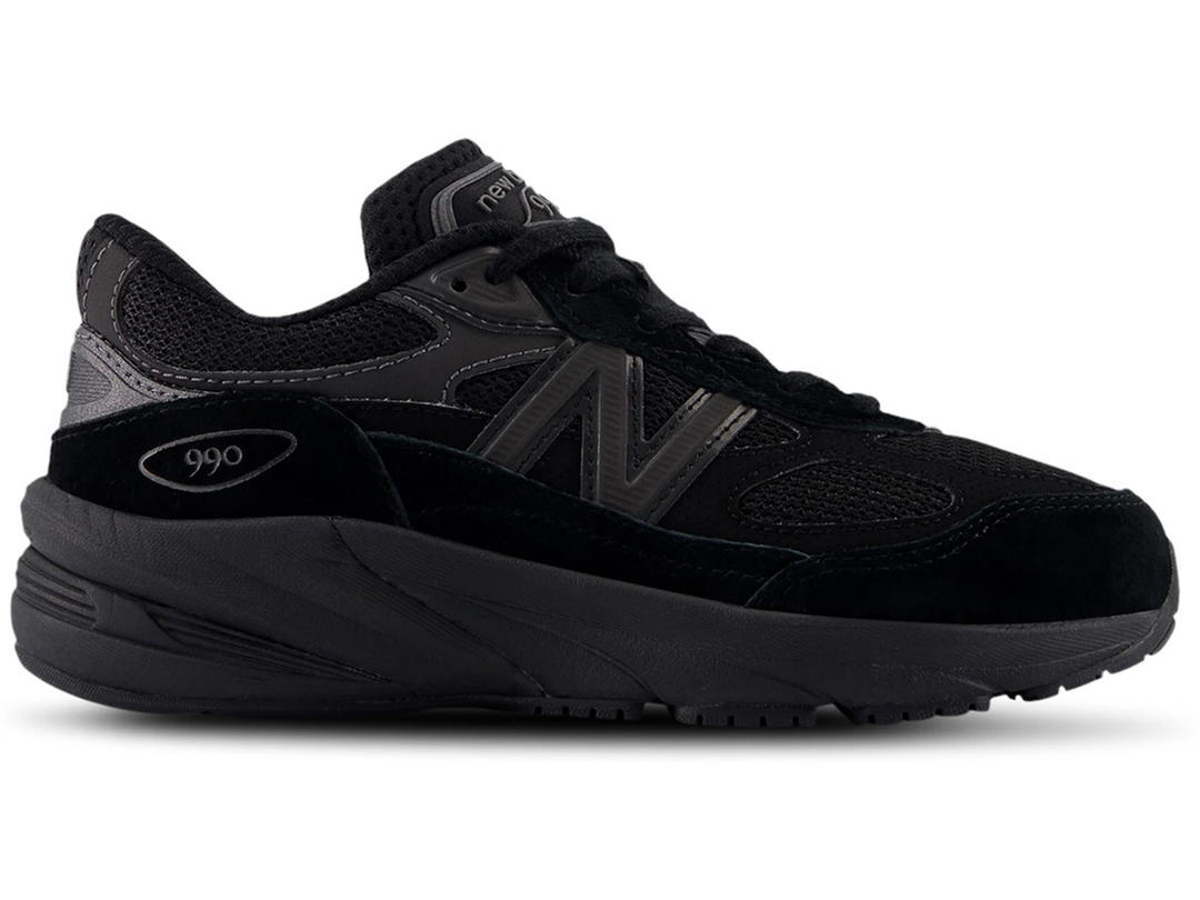 New Balance New Balance 990v6 Triple Black (GS)