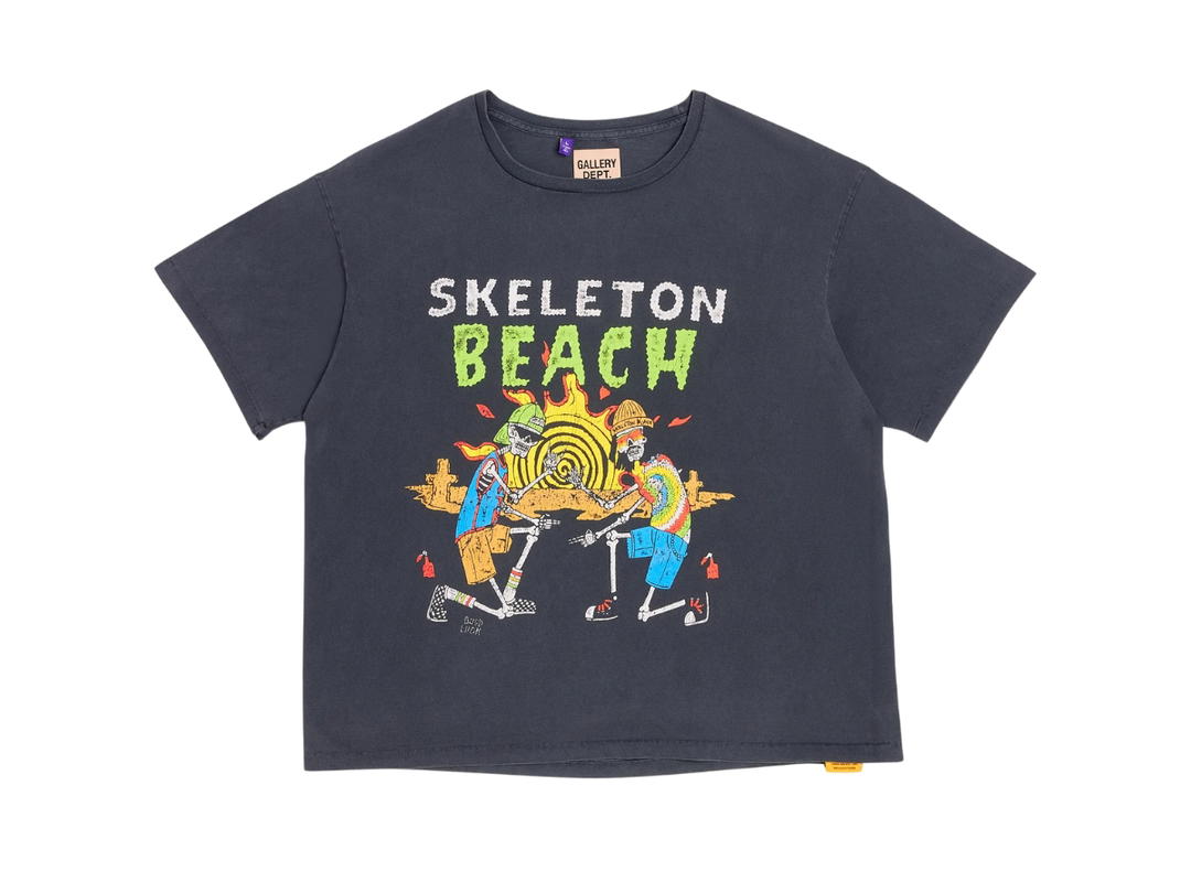 Gallery Dept. Gallery Dept Skeleton Beach Tee Vintage Black