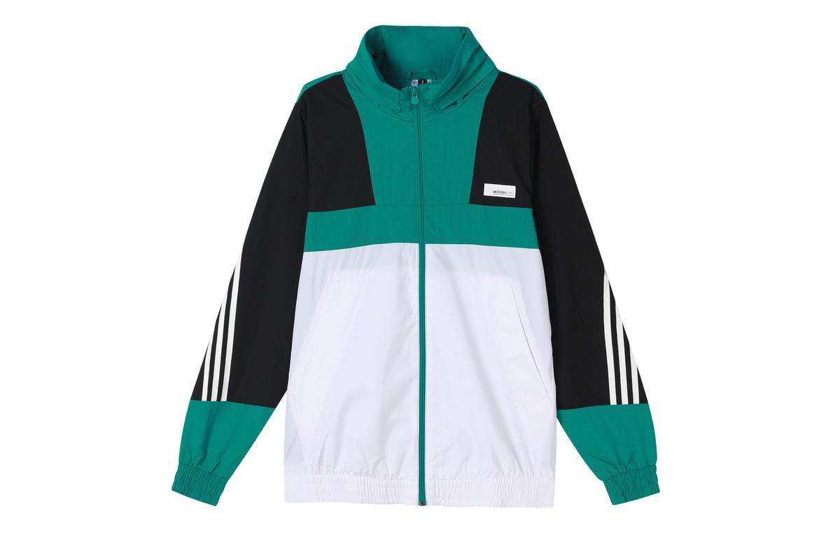 adidas Adidas Neo Jackets Men White, Green & Multicolor