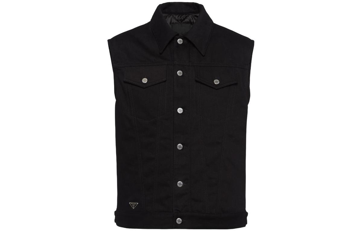 Prada Prada Vests Men Black