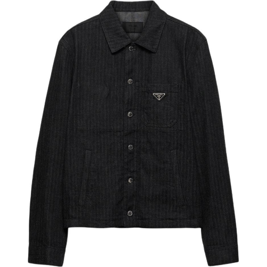 Prada Prada Jackets Men Black