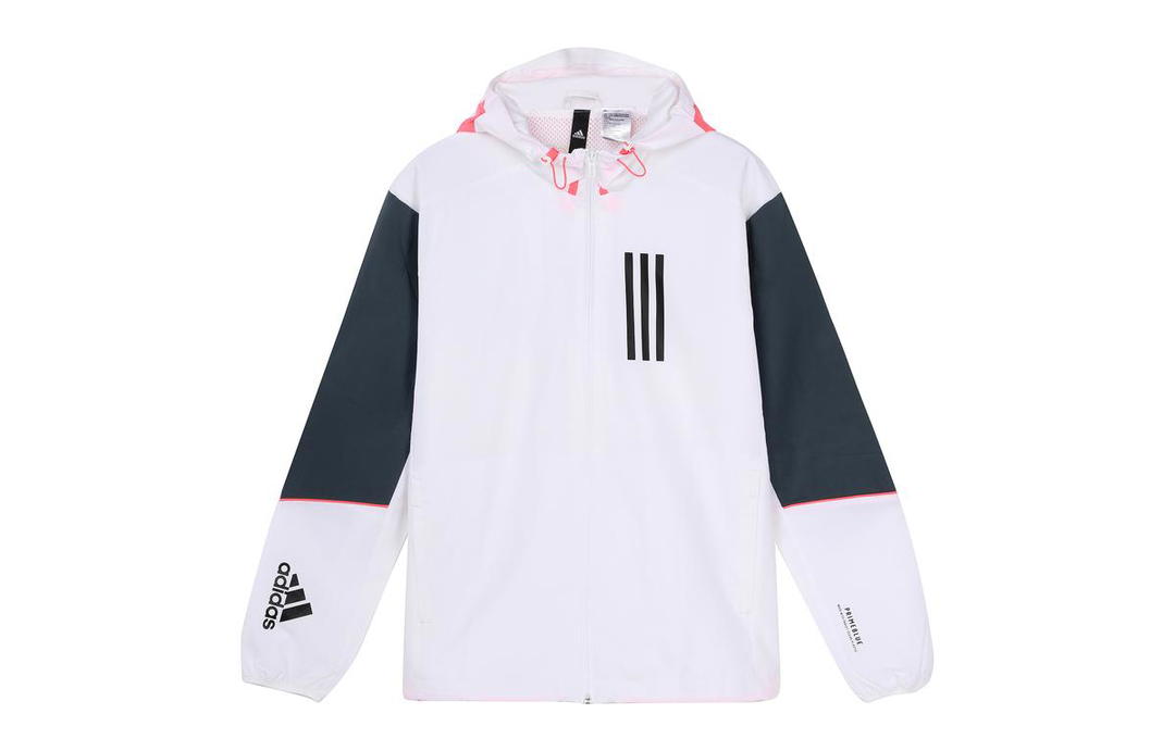 adidas adidas W.N.D. Sports Stylish Hooded Jacket White