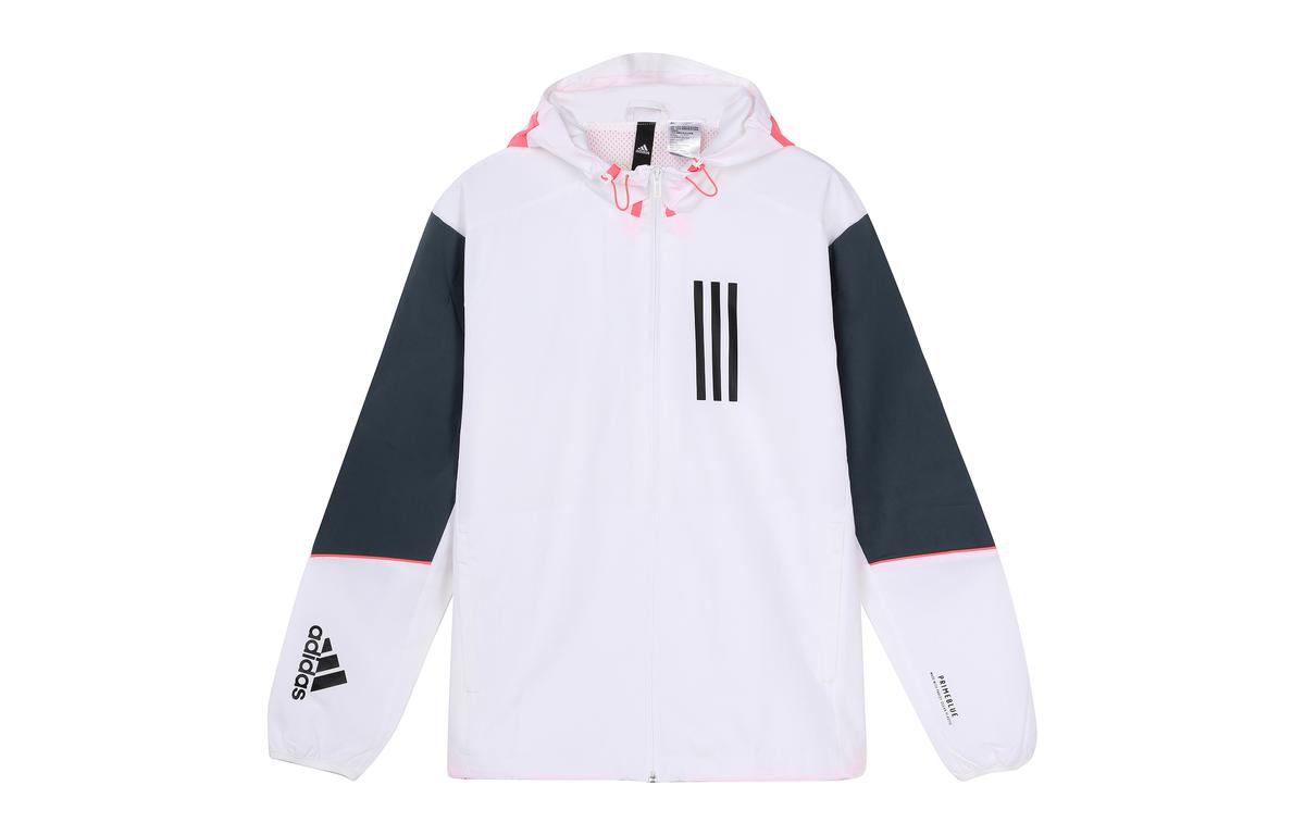 adidas adidas W.N.D. Sports Stylish Hooded Jacket White