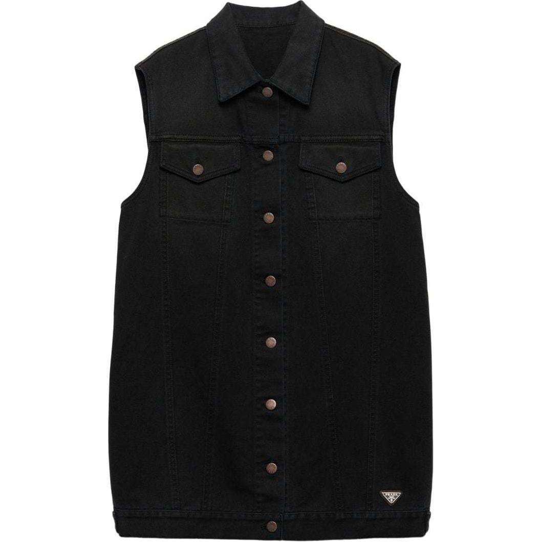Prada Prada Denim Mini Dress